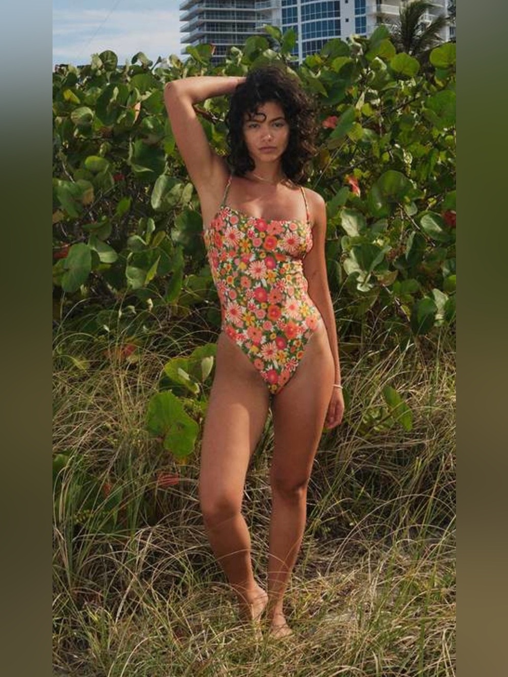 Anthropologie x Galamaar Joni One Piece Size XL NWT
